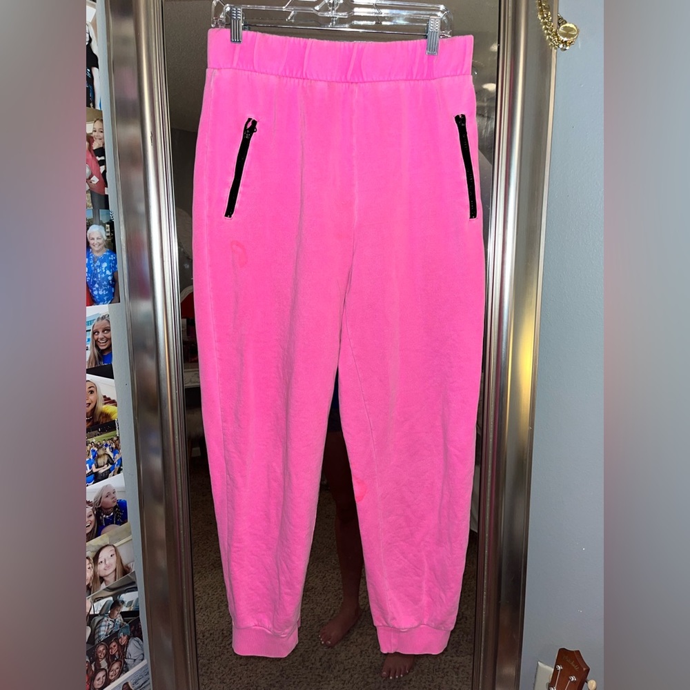 Forever 21 Hot Pink Jogger/Sweatpants
